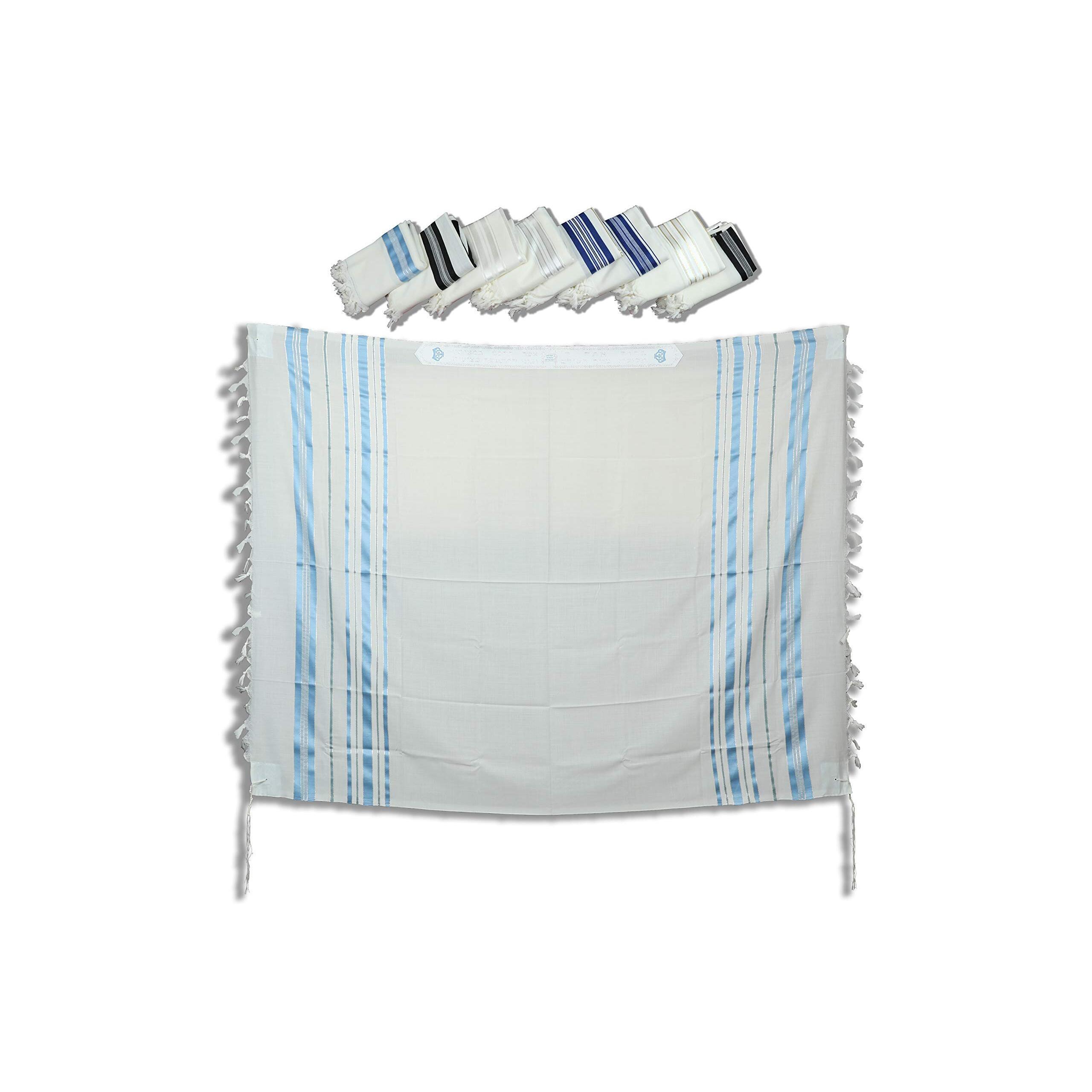3135 Talitania Traditional Pure Wool Tallit Prayer Shawl Tallis Gadol (Size